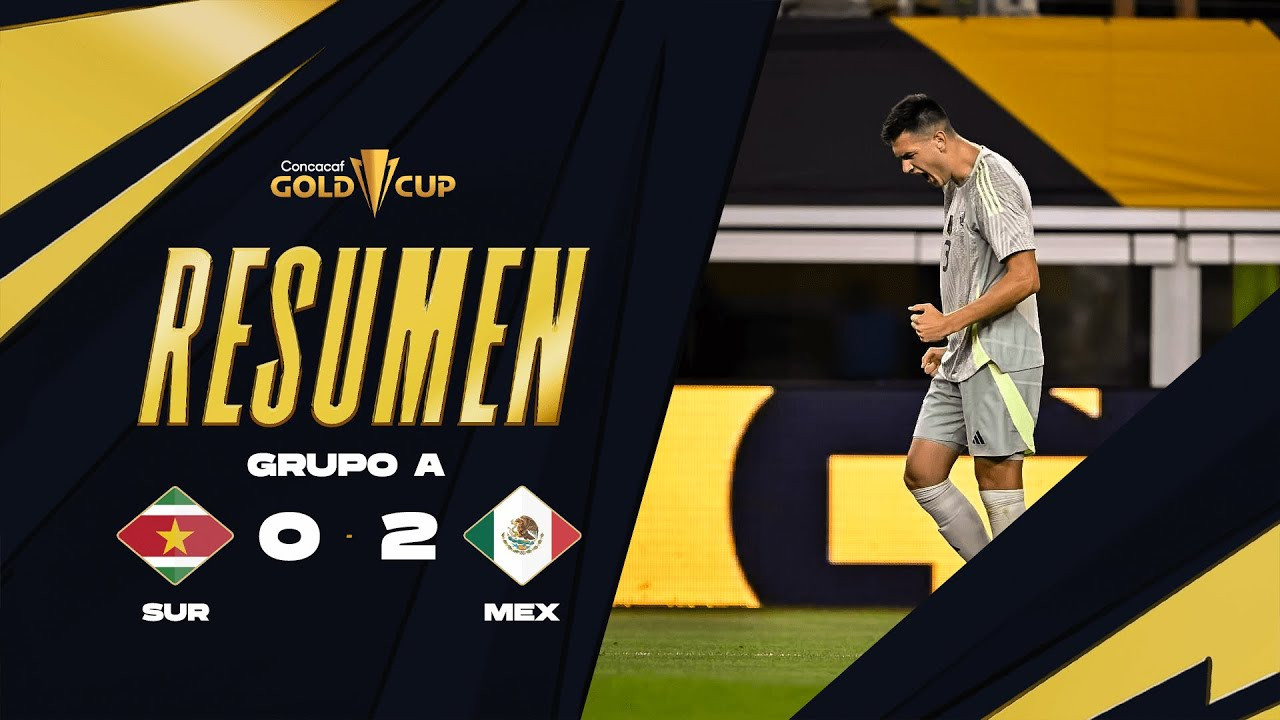 #ไฮไลท์ฟุตบอล [ ซูรินาเม 0 - 2 เม็กซิโก ] คอนคาเคฟ โกลด์ คัพ 2025/19.6.68