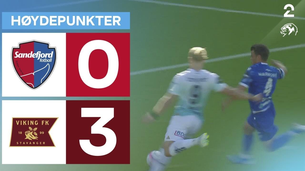 #ไฮไลท์ฟุตบอล [ ซานเดฟยอร์ด 0 - 3 ไวกิ้ง เอฟเค ] นอร์เวย์ ทิปเปลีเก้น 2024/21.5.67