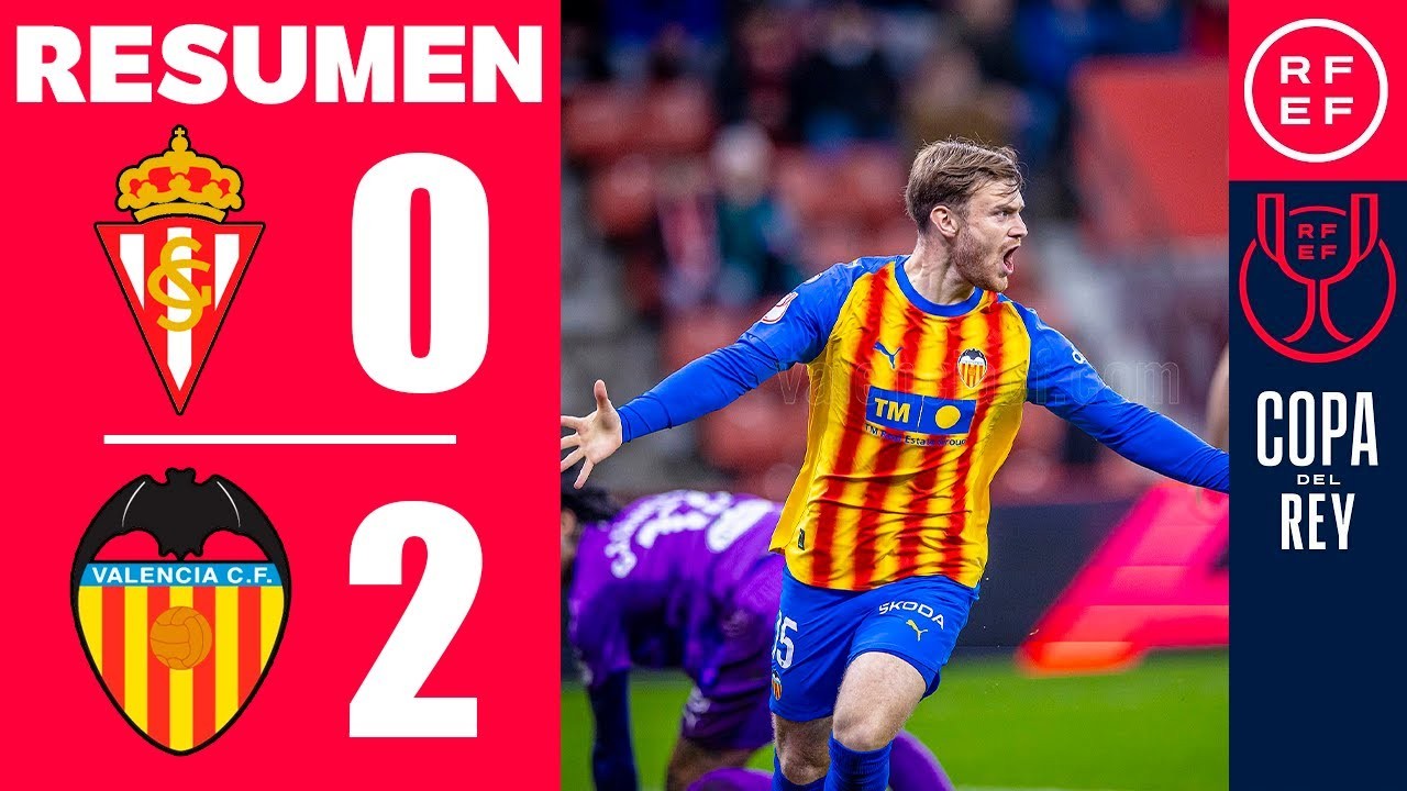 #ไฮไลท์ฟุตบอล [ สปอร์ติ้ง กิฆอน 0 - 2 บาเลนเซีย ] โคปา เดล เรย์ สเปน 2025/17.12.68