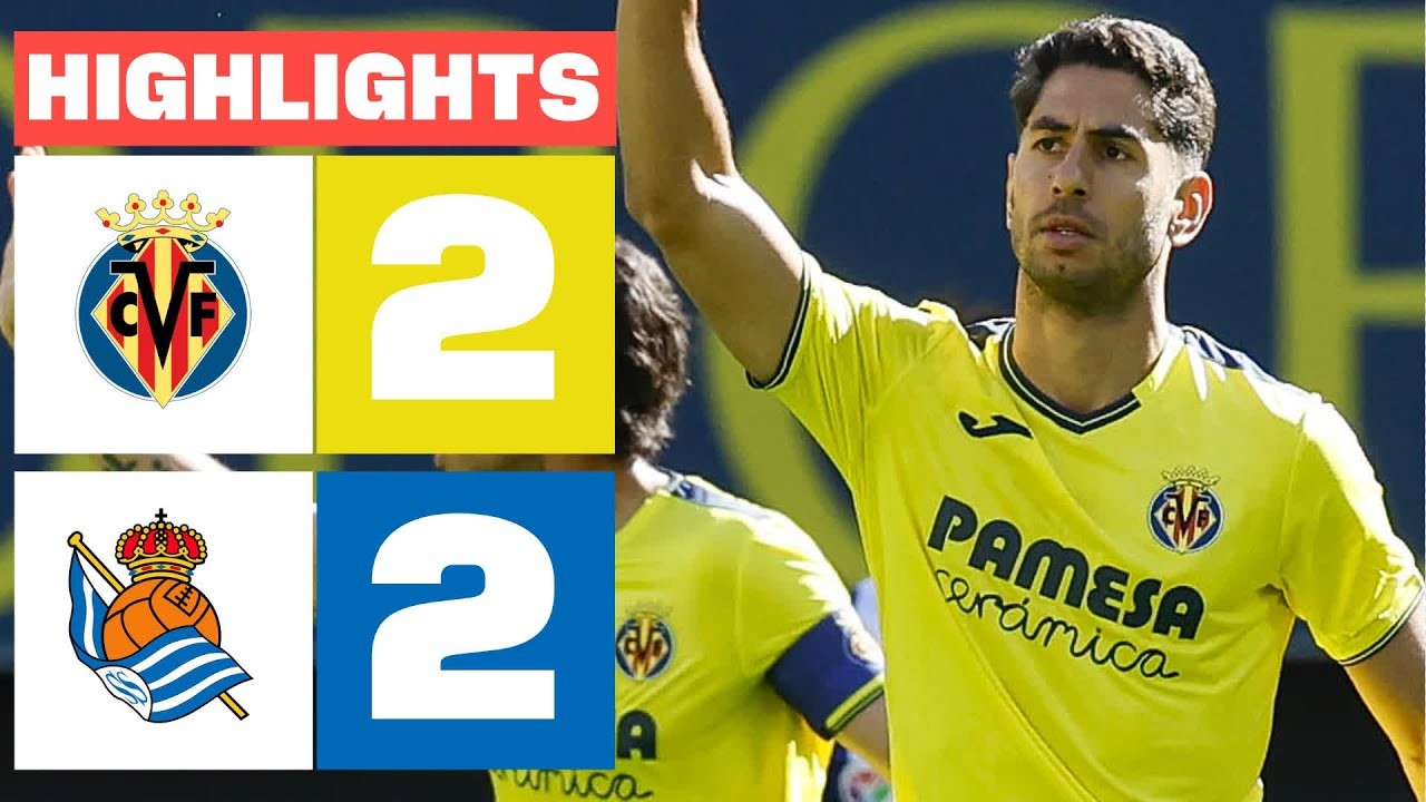 #ไฮไลท์ฟุตบอล [ บียาร์เรอัล 2 - 2 เรอัล โซเซียดาด ] ลาลีก้า สเปน 2025/21.4.68