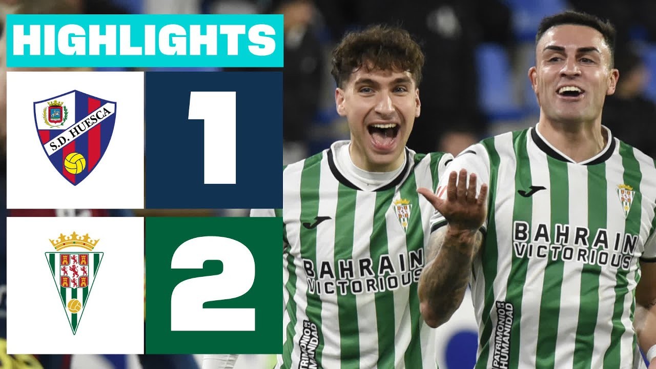 #ไฮไลท์ฟุตบอล [ ฮูเอสก้า 1 - 2 คอร์โดบ้า ] อเดลันเต้ สเปน 2025/13.1.69