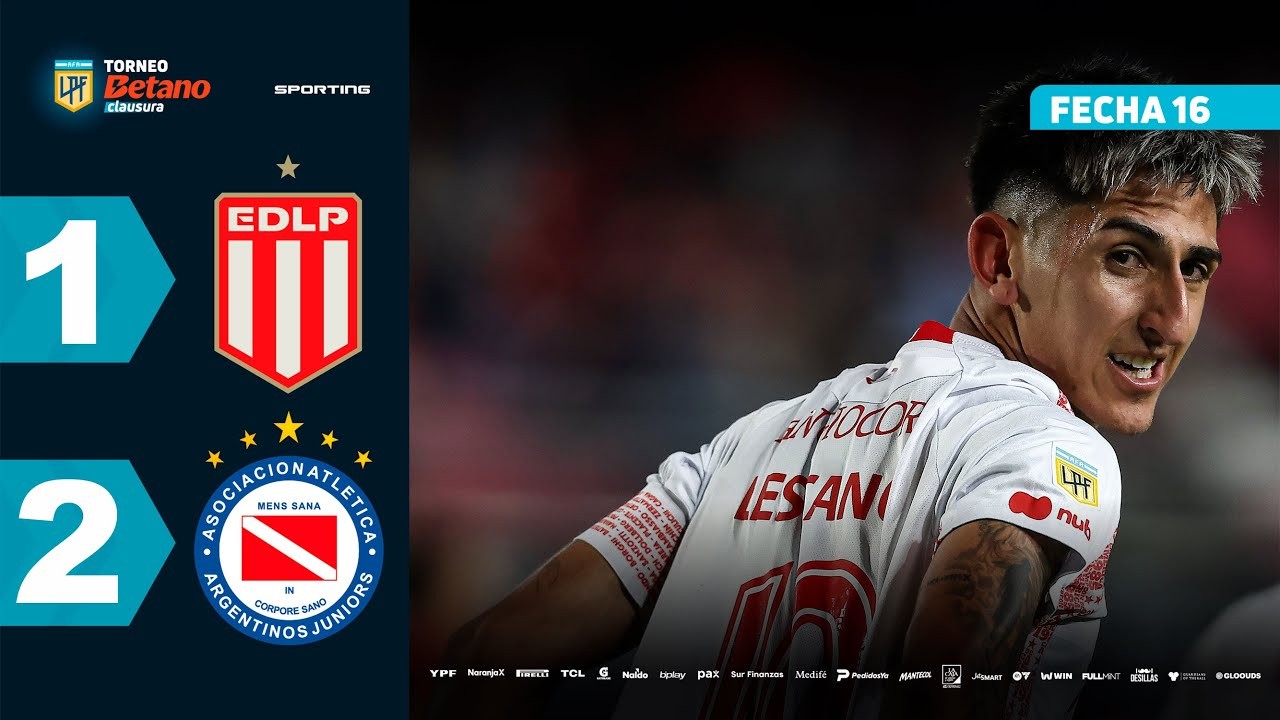 #ไฮไลท์ฟุตบอล [ เอสตูเดียนเตส 1 - 2 อาร์เจนติโนส จูเนียร์ส ] อาร์เจนติน่า พรีเมียร์ ดิวิชั่น 2025/17.11.68