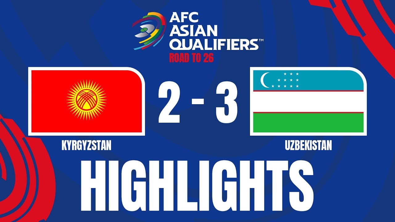#ไฮไลท์ฟุตบอล [ คีร์กีซสถาน 2 - 3 อุสเบกิสถาน ] ฟุตบอลโลก รอบคัดเลือก โซนเอเชีย 2024/11.9.67
