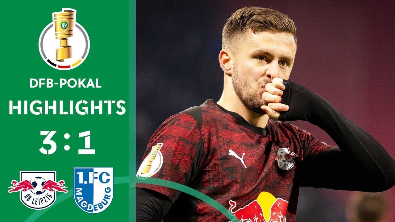 #ไฮไลท์ฟุตบอล [ แอร์เบ ไลป์ซิก 3 - 1 มักเดเบิร์ก ] เดเอฟเบ โพคาล เยอรมัน 2025/3.12.68