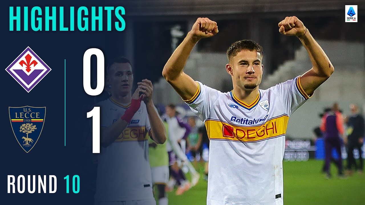 #ไฮไลท์ฟุตบอล [ ฟิออเรนติน่า 0 - 1 เลชเช่ ] กัลโช่ เซเรียอา อิตาลี 2025/3.11.68